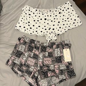 Pajama shorts